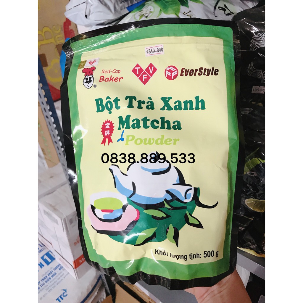 Bột Matcha Đài Loan Everstyle Gói 500g