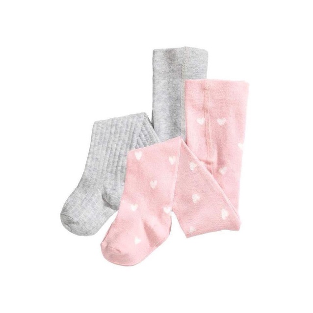 Set 2 Quần Tất Len Liền Bàn Cho Bé Gái 💝FREESHIP💝 Quần Legging Dài Chất Liệu Len Mềm Mại Cho Bé Từ 1 – 10 Tuổi