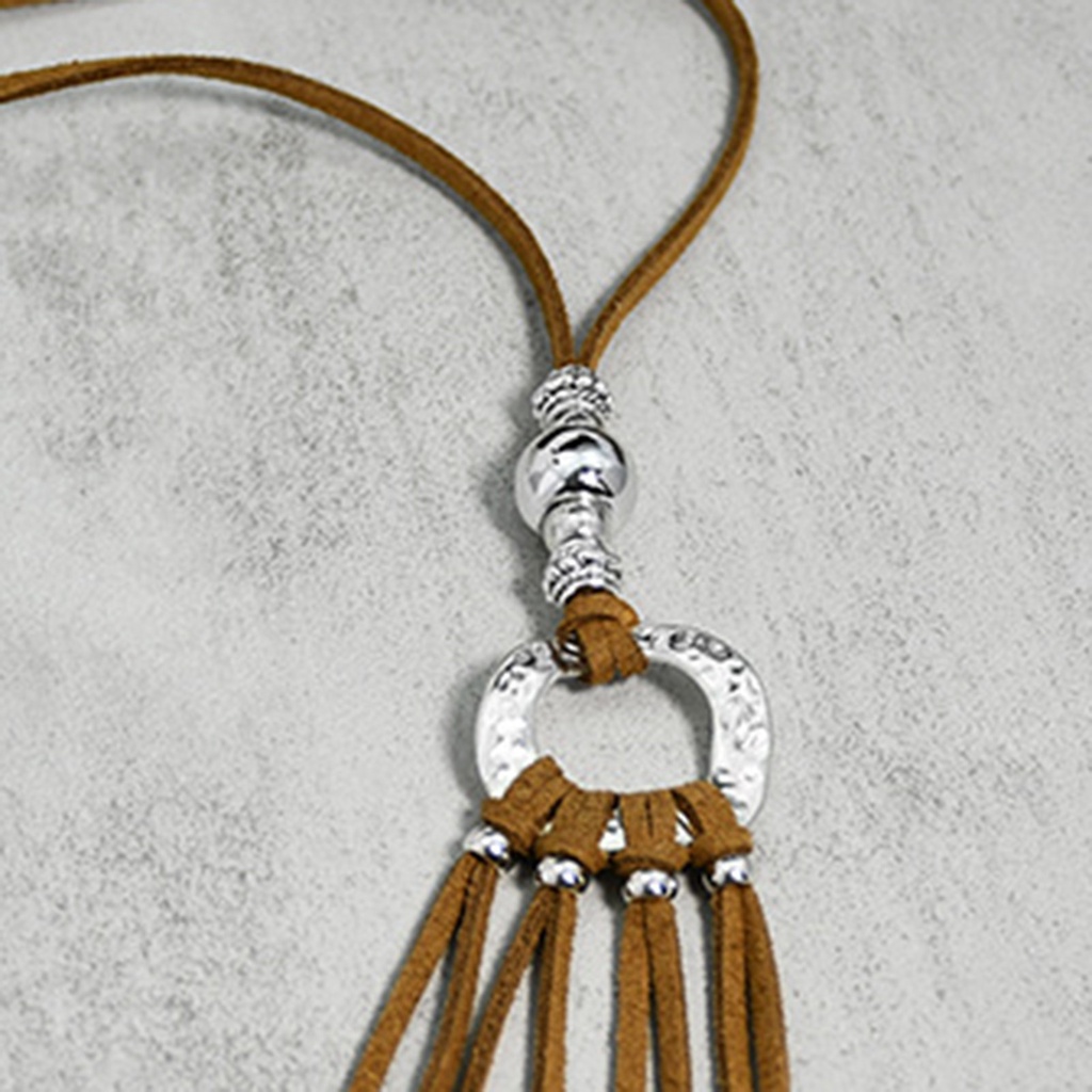 Vòng Cổ Choker Thiết Kế Tua Rua Phong Cách Bohemian Cá Tính Dành Cho Nữ