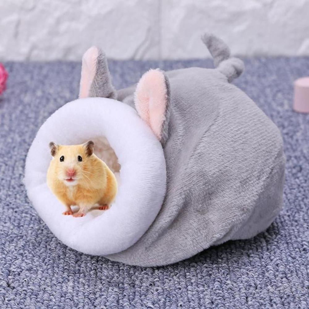 YIYU Đệm Lót Chuồng Hamster Vải Cotton Cỡ Nhỏ Giữ Ấm Mùa Đông