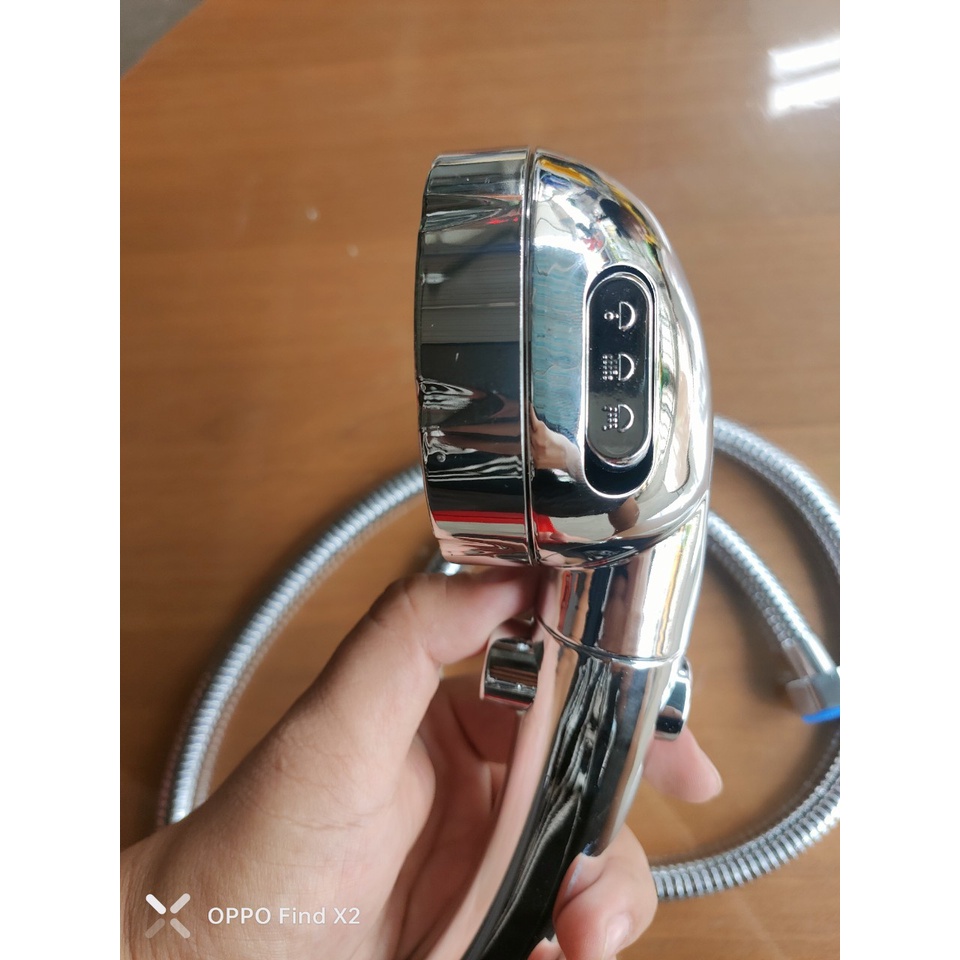 Tay Sen Tắm Tăng Áp Vòi hoa sen 3 chế độ có nút mở và tắt
