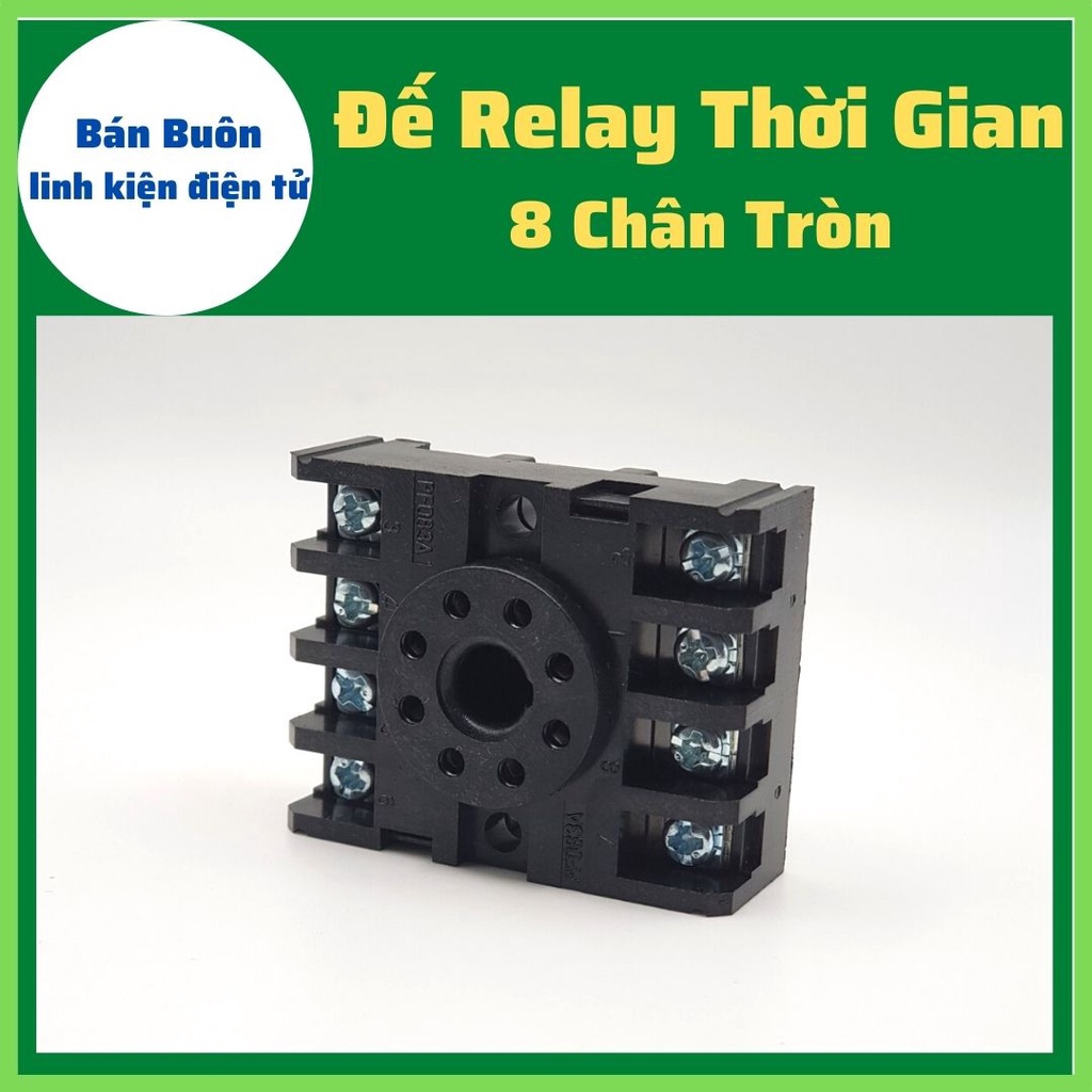 Đế Relay Thời Gian CKC AH3, đế rơ le thời gian