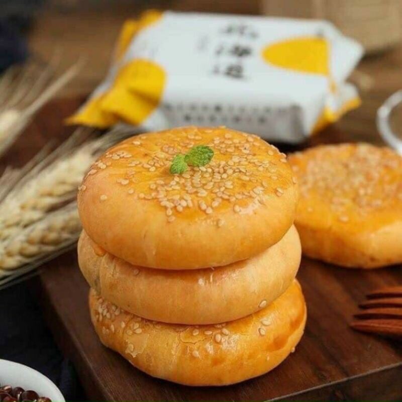 [ Sẵn hàng ] Hộp 320gr Bánh 3Q ngàn lớp nhân trứng muối tan chảy