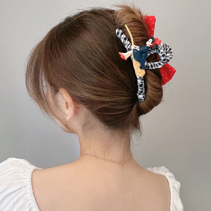 Kẹp Tóc Thiết Kế Hình Hoạt Hình Dễ Thương Ngọt Ngào Phong Cách Nhật Bản Dành Cho Nữ