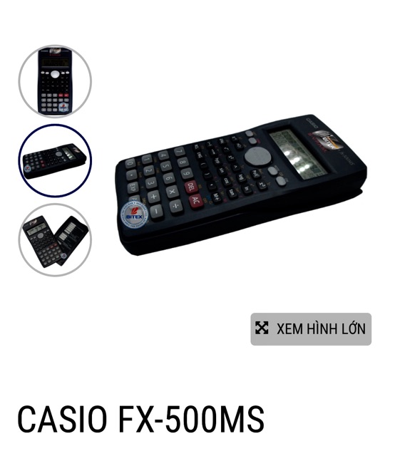 Máy tính Casio Fx500 Ms