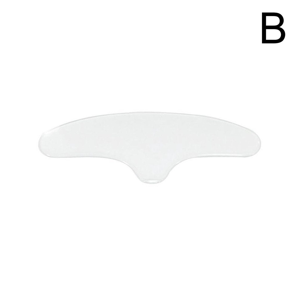 1 Cặp Miếng Dán Silicone Tự Dính Chống Nếp Nhăn Cho Đồ Dùng B2Q9
