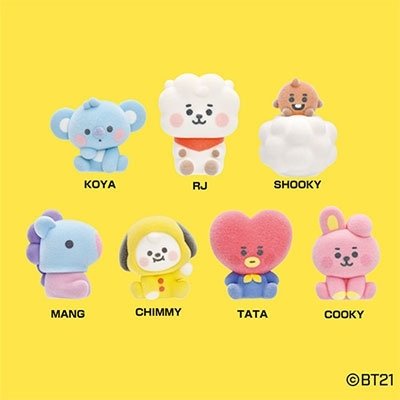 LINE FRIENDS ★Kho Sẵn Sàng★ Mô Hình Nhân Vật BT21 FLOCKY KPOP BTS Độc Đáo