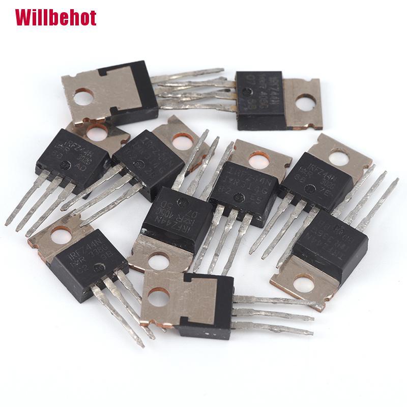Bộ 10 Linh Kiện Bán Dẫn 55v 49a Irfz44N Chất Lượng Cao