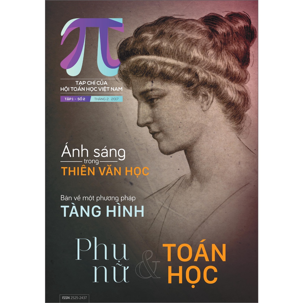 Tạp chí Pi - Hội Toán học Việt Nam/ Trọn bộ 12 số năm 2017