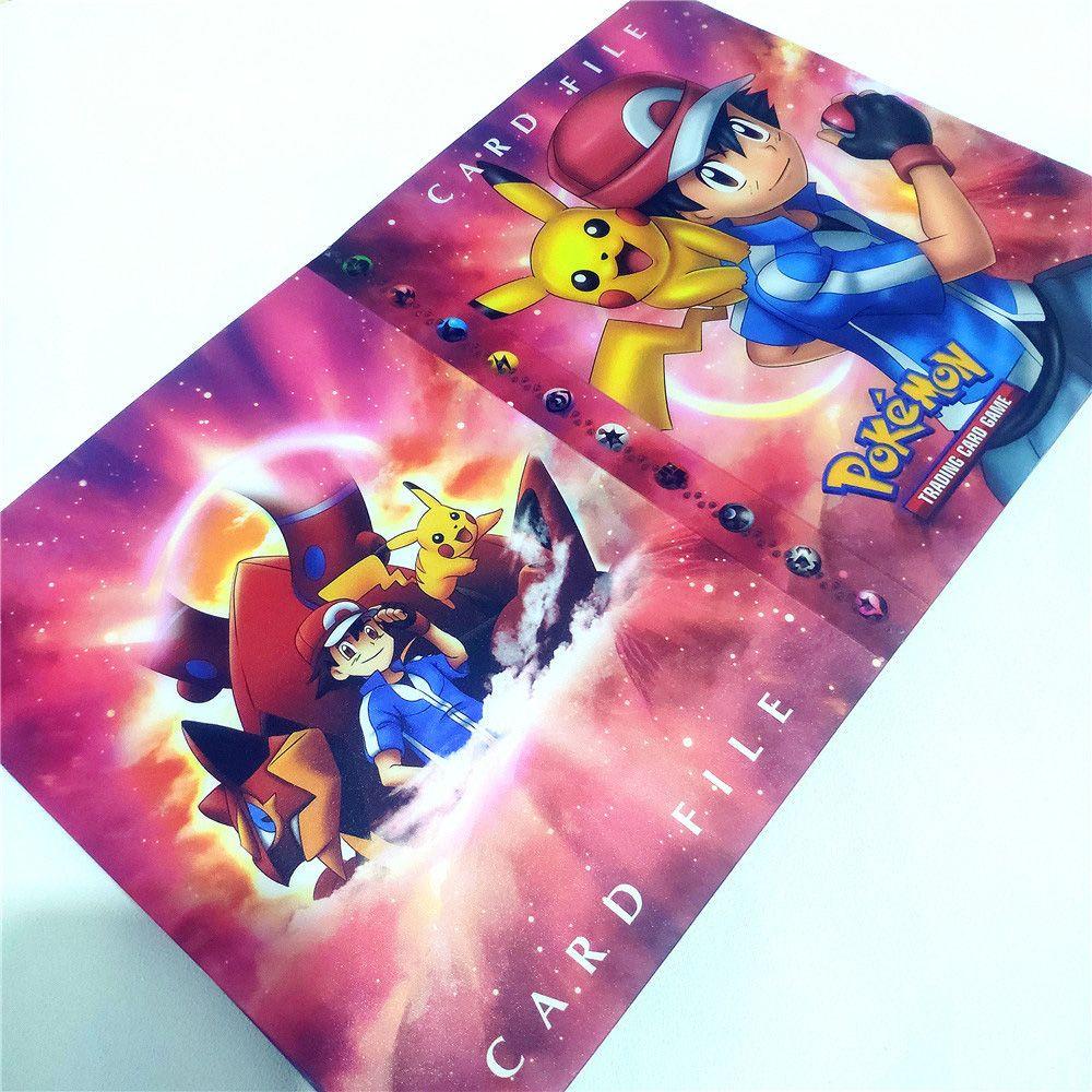 JONYE Sổ Sưu Tập 240 Tấm Hình Pikachu Cỡ Lớn