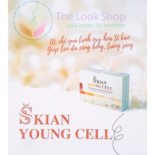 Viên uống Glutathione Hyaluronic Skian Young Cell- Hỗ trợ sáng da, hạn chế quá trình lão hóa da