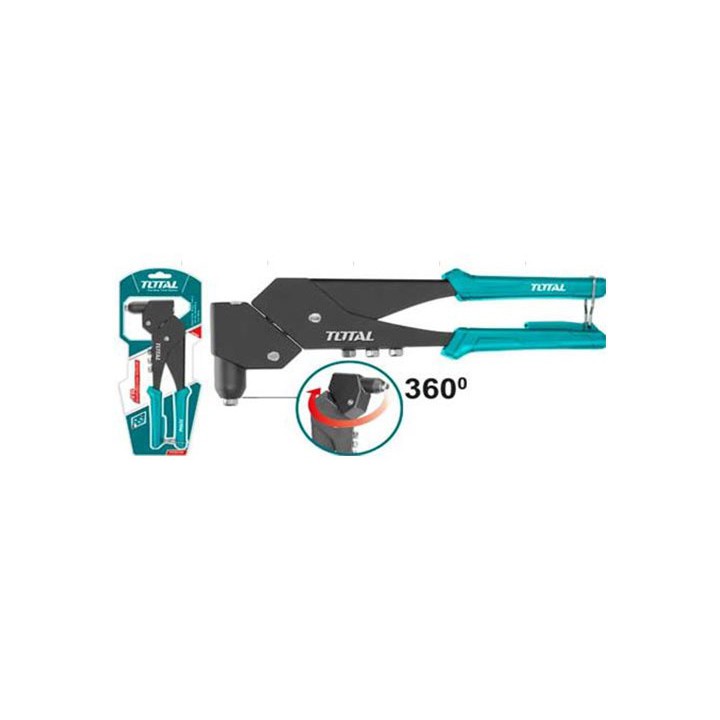 Kìm rút rivet Total THT32106 - đầu rút xoay 360 độ - Kềm rút đinh tán kích thước 10.5 inch