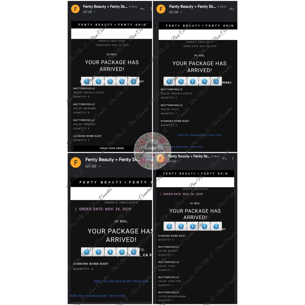 [CÓ SẴN] Set phấn bắt sáng và son bóng Fenty Beauty Diamond Bomb Baby mini | BigBuy360 - bigbuy360.vn