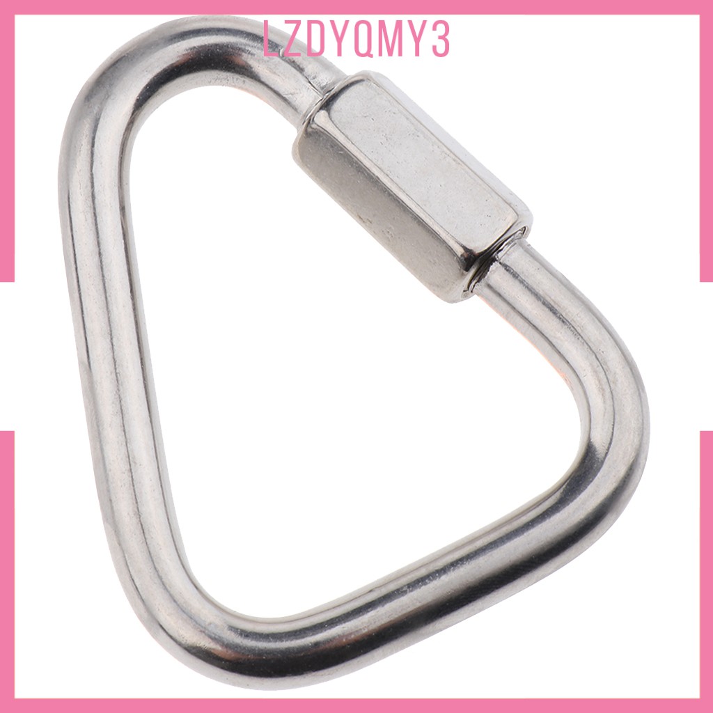 Móc Khóa Carabiner Chất Liệu Thép Không Gỉ