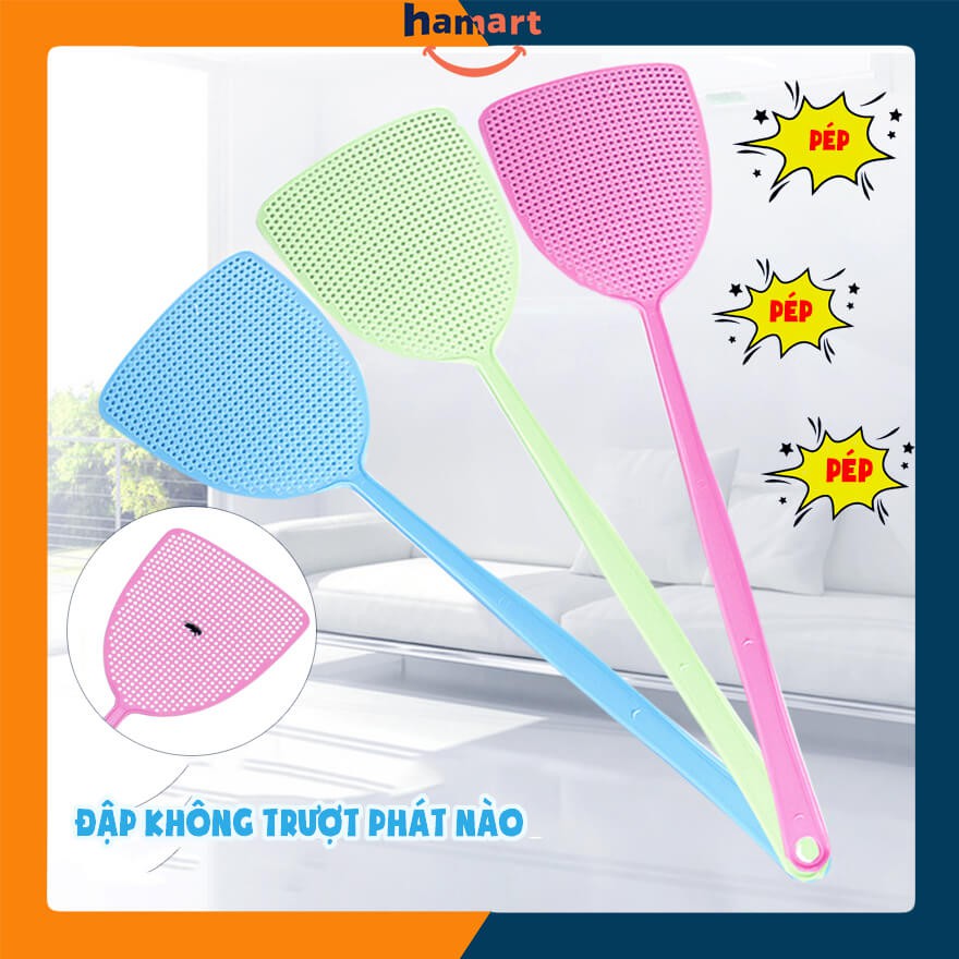 Vỉ Đập Ruồi Vỉ Đập Côn Trùng Nhựa Dẻo Tiện Lợi Bách Phát Bách Trúng