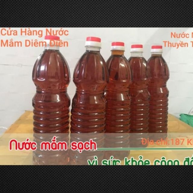 (LOẠI ĐẶC BIỆT) Nước Mắm Cốt truyền thống Thái Bìnhnuocmamtruyenthongthaibinh