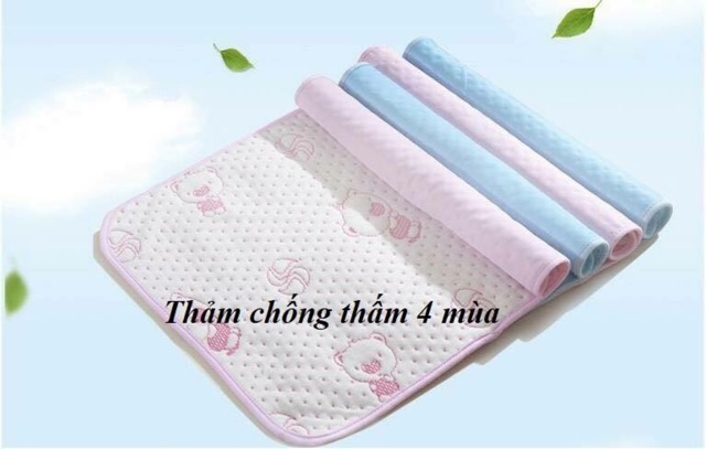 TẤM LÓT CHỐNG THẤM 4 LỚP CHO BÉ SƠ SINH