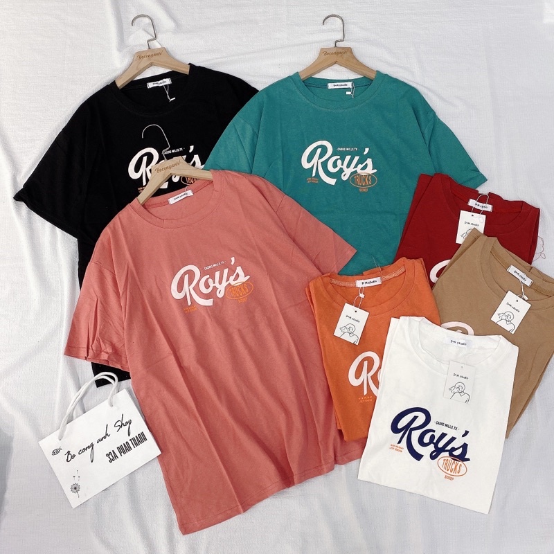 Áo Thun Roys Trucks NH2 Form Rộng Hàng Quảng Châu Thun Khô Mỏng Mát