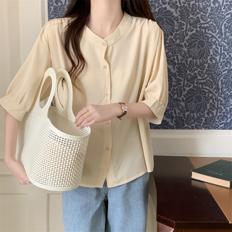Áo Sơ Mi Nữ Dáng Rộng Thời Trang Mùa Hè Mới