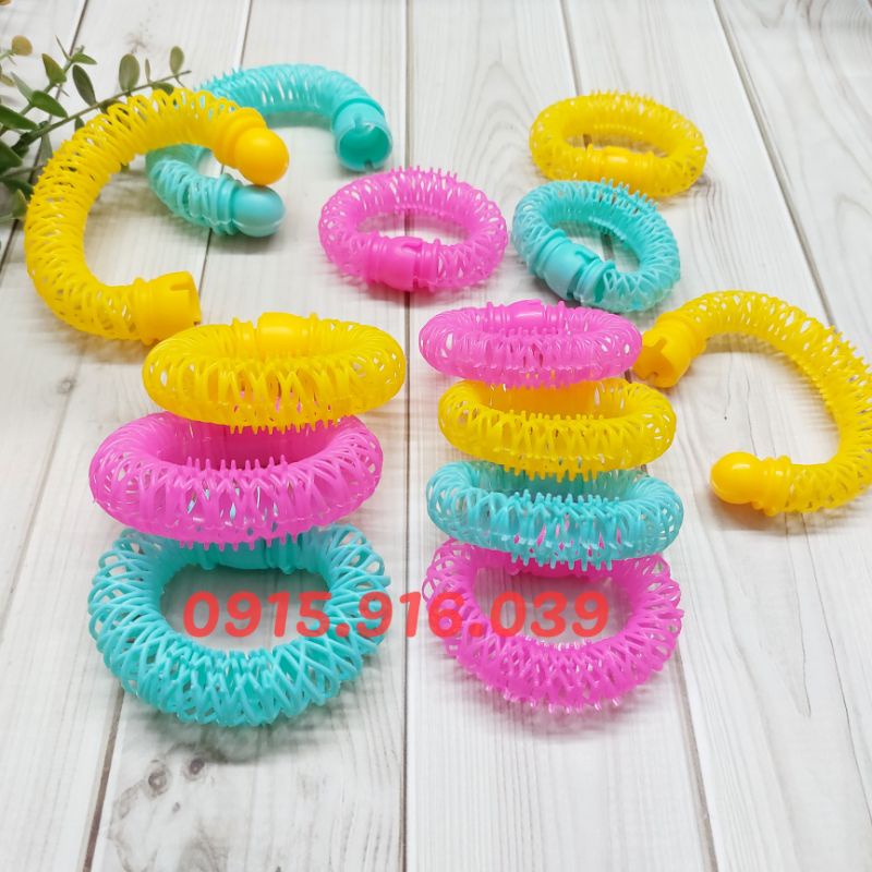 Lô Cuốn Tóc Lò Xo làm xoăn tóc, lô uốn tóc xoăn