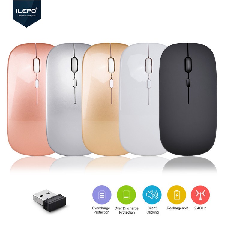 [5❤️][FREESHIP] CHUỘT KHÔNG DÂY BLUETOOTH DÙNG PIN SẠC [HCM]