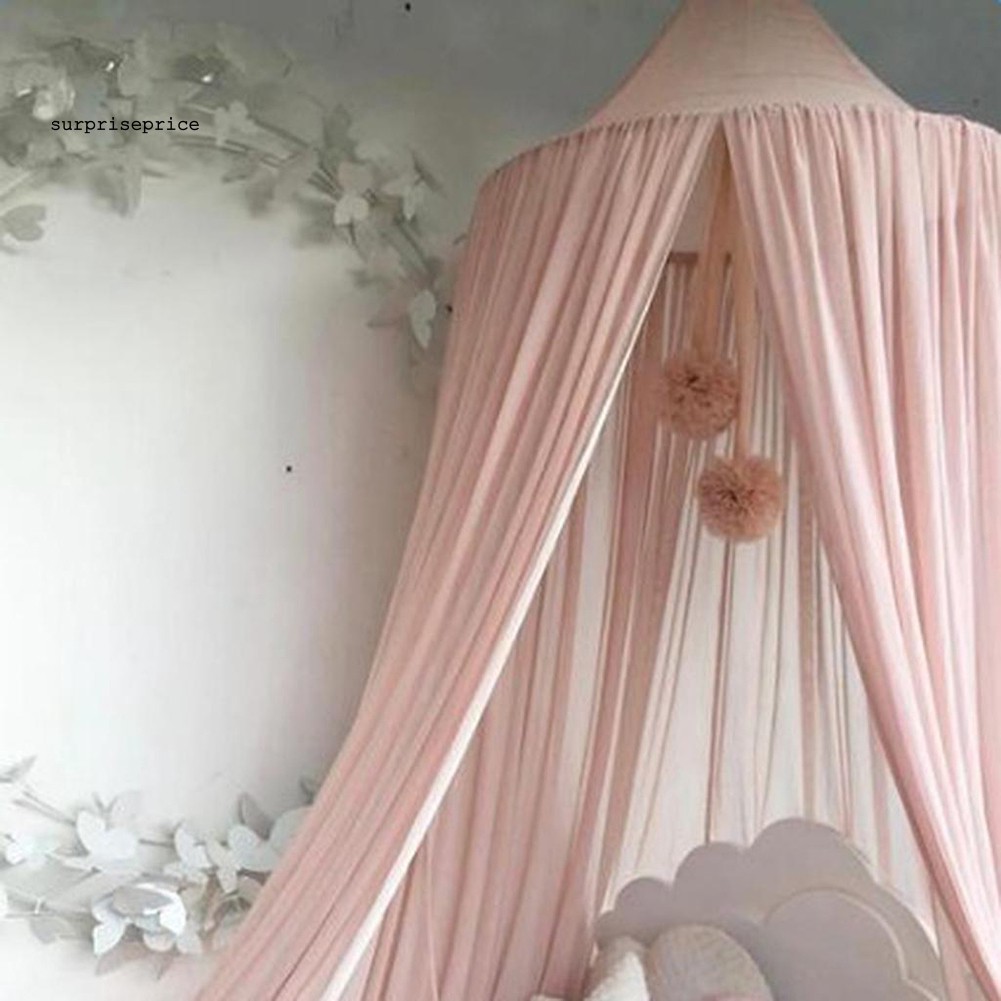 Rèm chống mũi phối lưới hoa và quả bóng xinh xắn