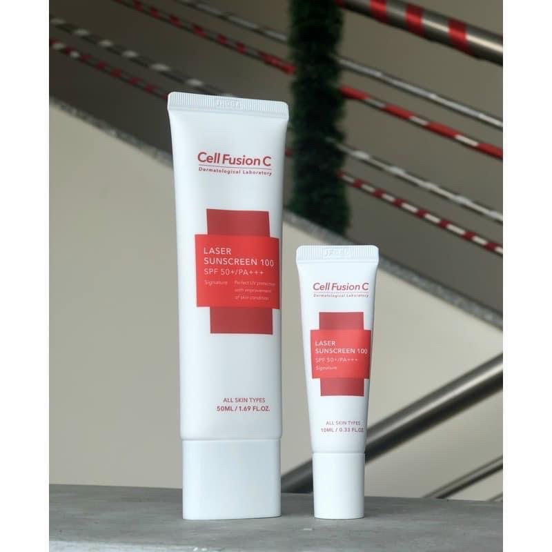 KEM CHỐNG NẮNG LASER SUNSCREEN 100 CELL FUSION 35ML