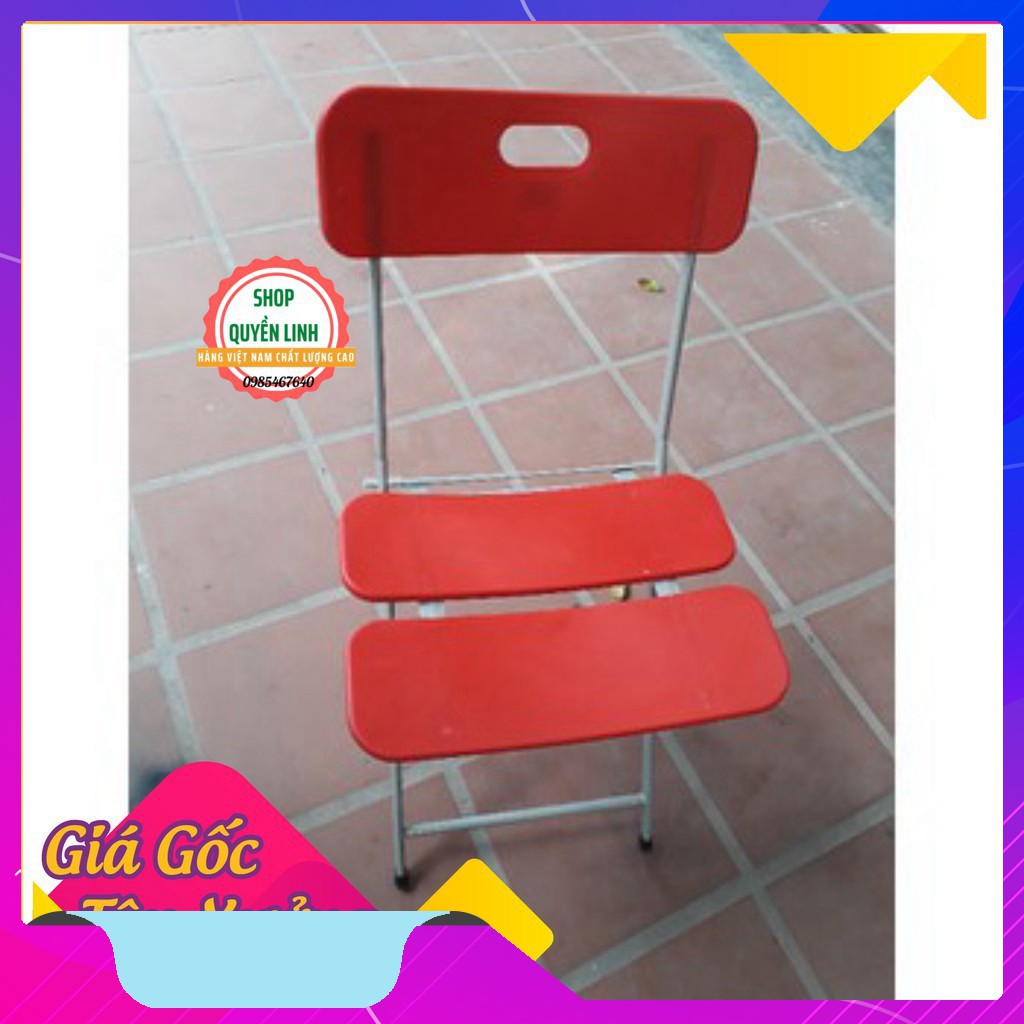 GHẾ GẤP 3 LÁ Nhựa Chân Sắt mảnh nhựa dẻo Cao Cấp Chính Hãng cho Quán Cafe, Văn Phòng, Gia đình phòng ăn | BigBuy360 - bigbuy360.vn