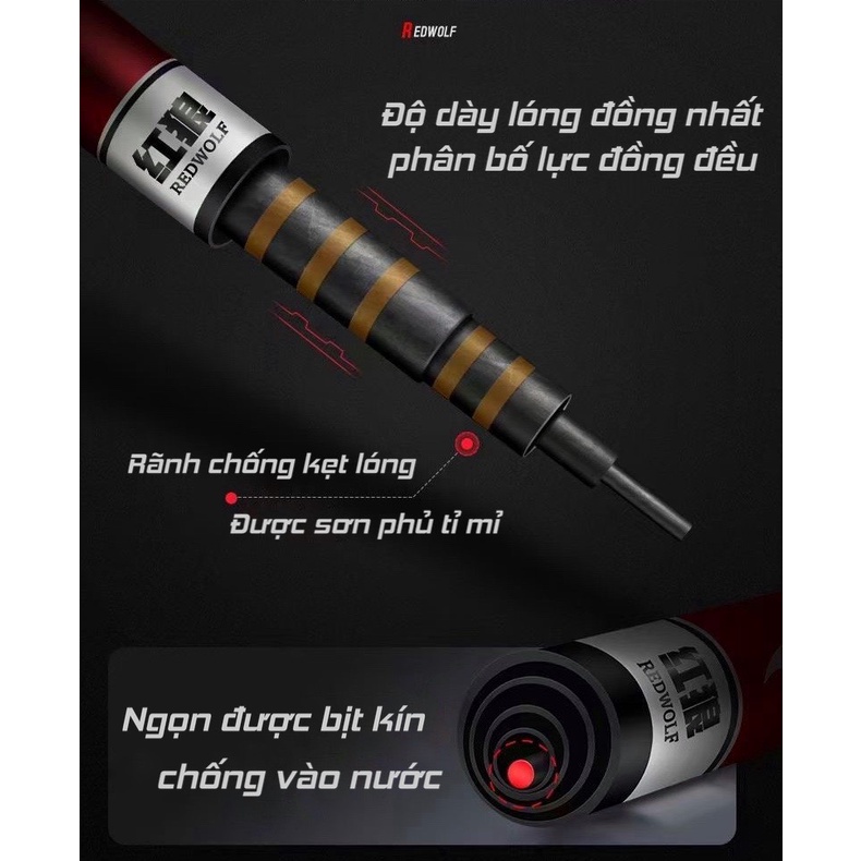 Cần Săn Hàng Câu Đài - Redwolf Phương Thiên Họa Kích - chính hãng