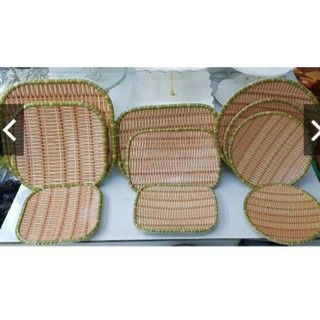 Mẹt nhựa giả mây hình vuông tròn chữ nhật mẹt bún đậu mẹt ăn vặt