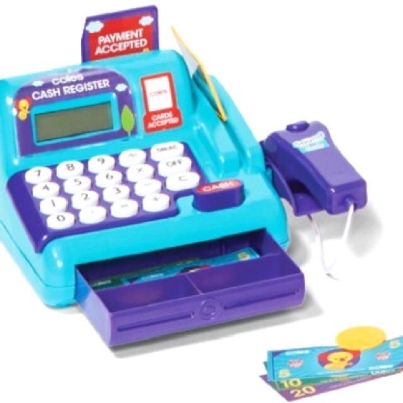 🌟[FREESHIP]🌟Máy tính tiền siêu thị Cash Register Little Shop đồ chơi phát triển kĩ năng cho bé