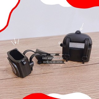 Combo Ốp Iphone + Ốp Airpods Balo Bape