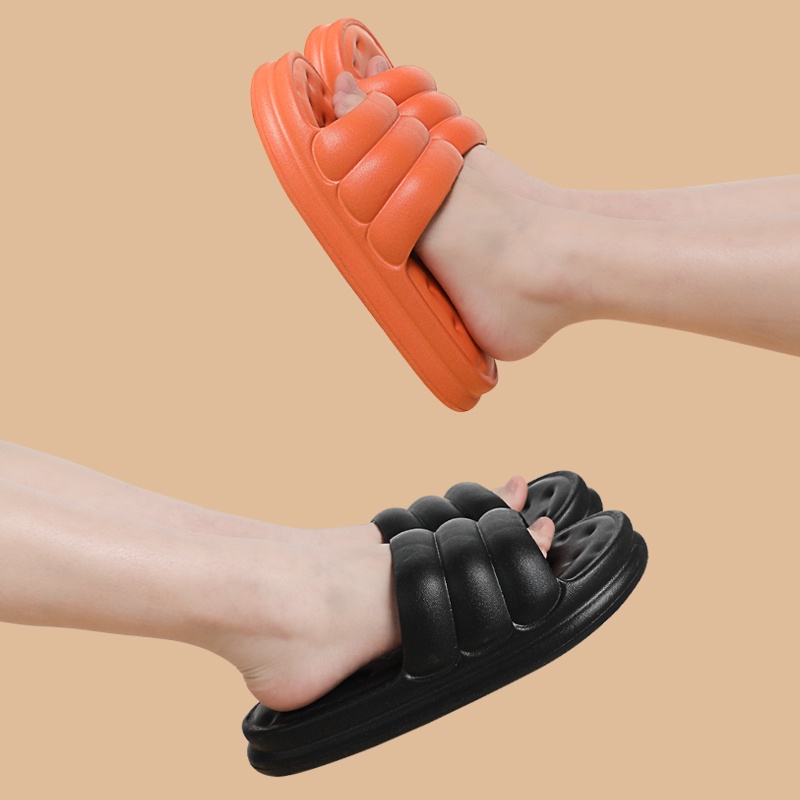 Dép Đi Trong Nhà Đế Dày Mềm Mại Chống Trượt Thiết Kế Đơn Giản Cho Nữ