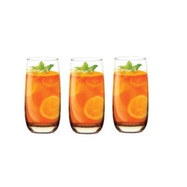 Bộ 6 Cốc Ly Thủy Tinh Ocean đẹp Ivory Hi Ball B13013 – 370ml