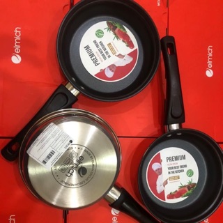 Chảo Elmich inox MAX B 24cm