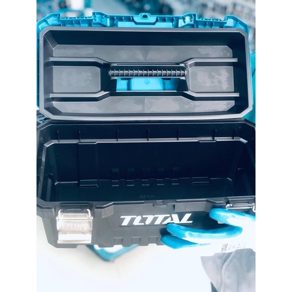 ĐỒ NGHỀ TOTAL Hộp nhựa đựng công cụ 20 inch khóa kim loại TPBX0202