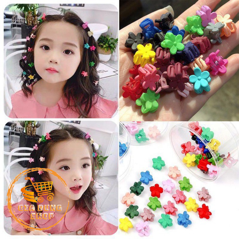 Set 50 Kẹp Tóc Càng Cua Dễ Thương Cho Bé Gái