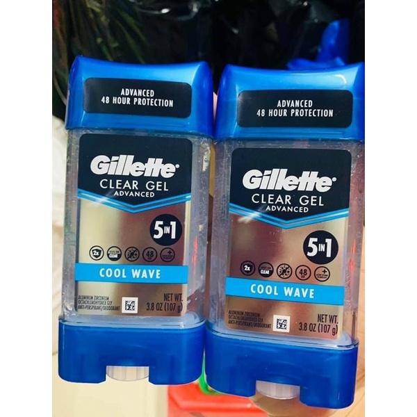 Lăn khử mùi Gillette Cool Wave Clear Gel