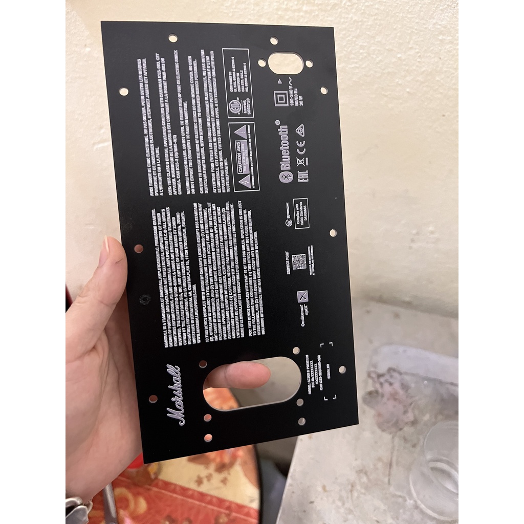 Mặt lưng uv loa chế DIY