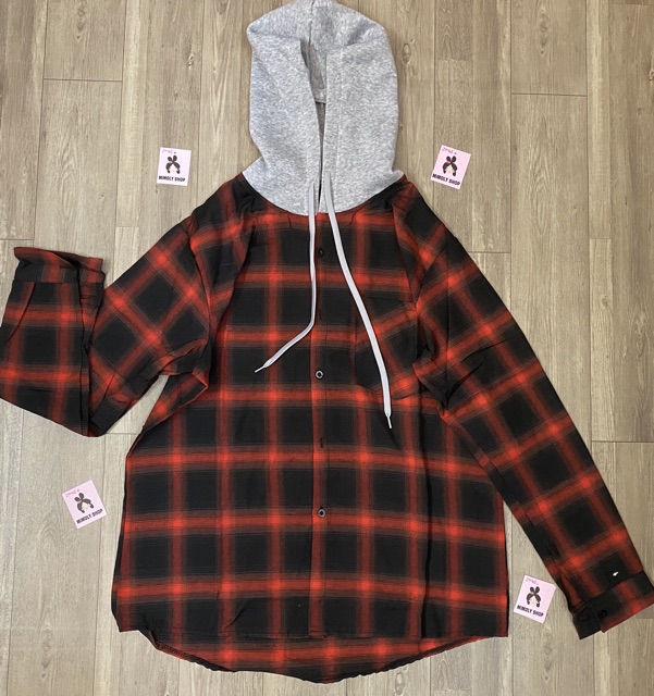 Áo Khoác Caro Nón UNisex ( Ảnh Thật Hình Cuối )