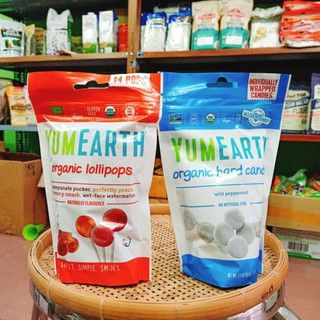 Keo mút hữu cơ Yumearth trái cây 14 cây