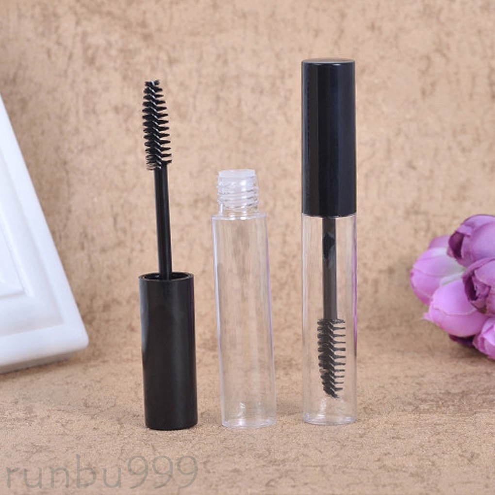 Ống rỗng chiết mascara màu đen / trong suốt 10ml chất lượng cao