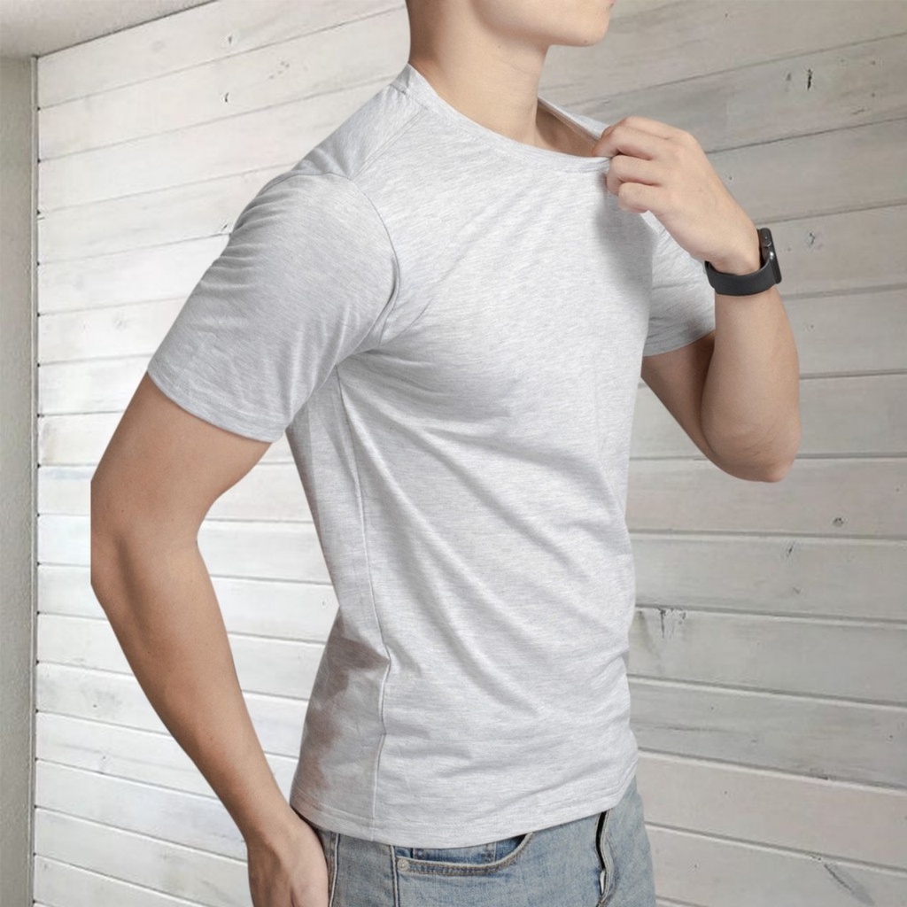 Áo Thun Nam Cổ Tròn Cao Cấp phông Tay Ngắn, chất cotton bề mặt vải mềm