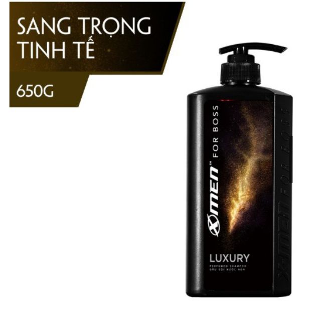Dầu gội và sữa tắm nước hoa Xmen LUXURY 650g