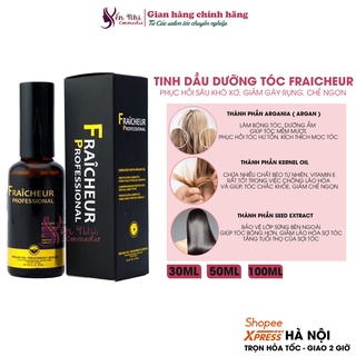 Tinh Dầu Dưỡng Tóc Fraicheur Phục Hồi Chuyên Sâu Fraicheur Argan Oil Treatment Serum 15-30-50-100ML, Mỹ phẩm tóc yến nhi