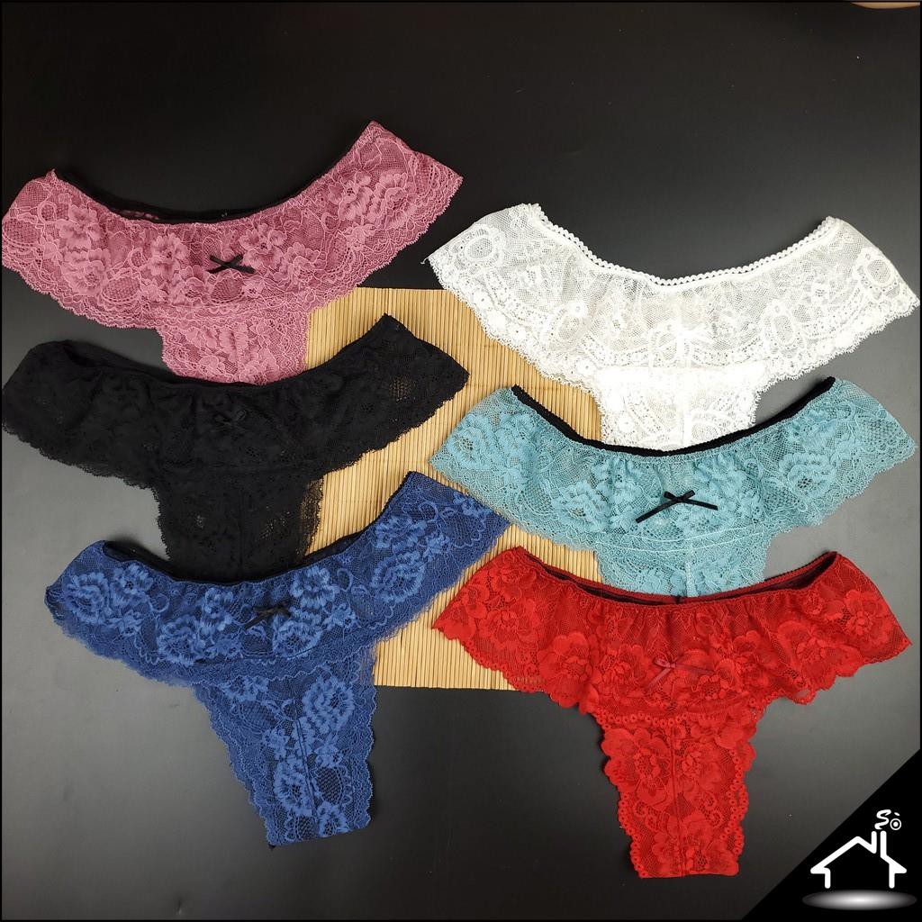 Quần lót, chip sexy by Nhà Sò ren hoa công chúa 6 màu QL041