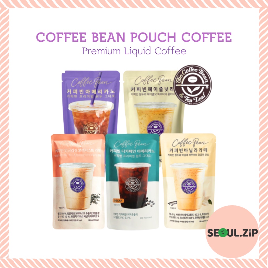Túi Đựng Hạt Cà Phê Latte Hàn Quốc Cao