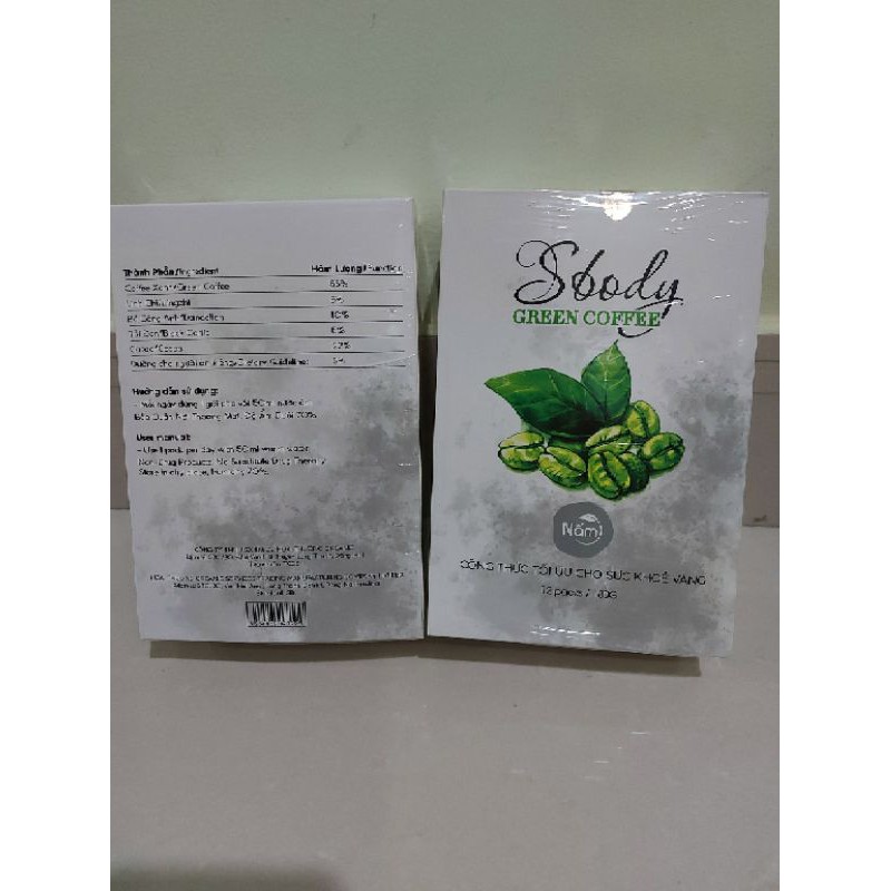 Combo 2 Hộp cà Phê Giảm Cân SBODY GREEN COFFEE | BigBuy360 - bigbuy360.vn