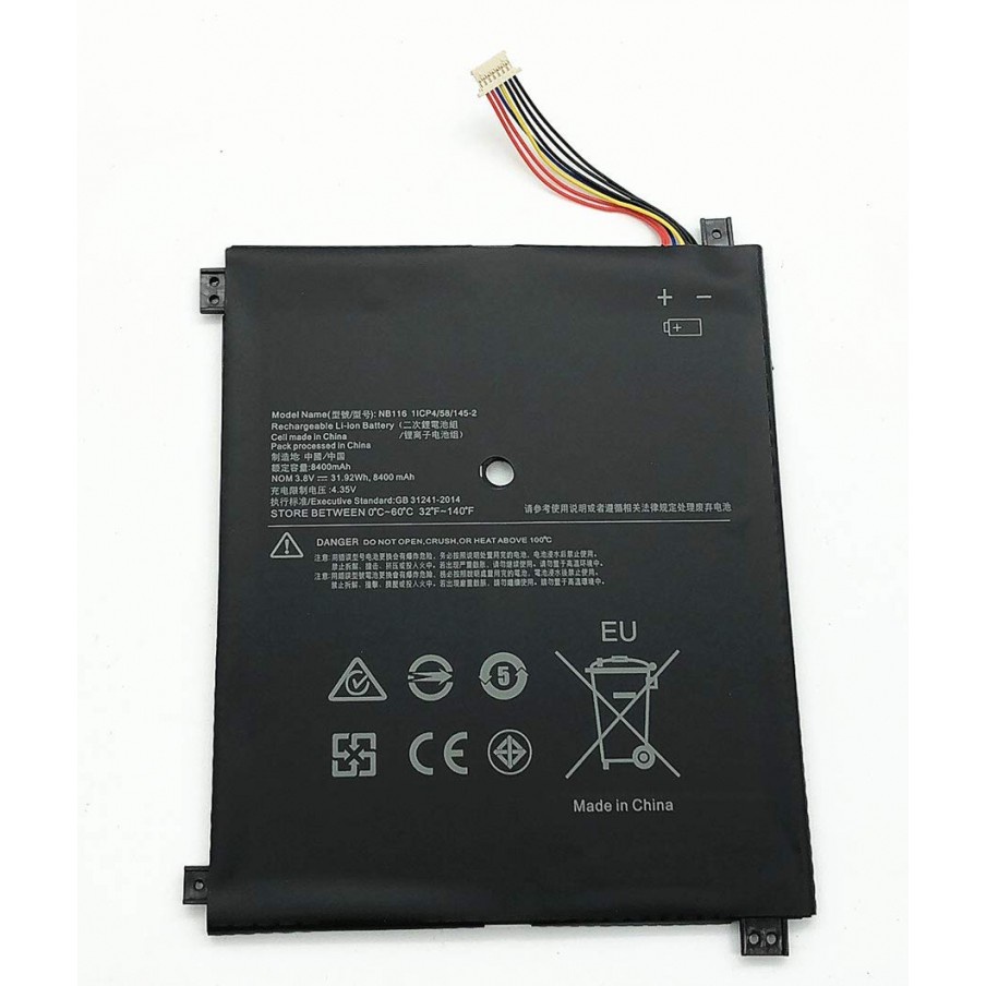 Pin Lenovo IdeaPad 100S-11IBY MÃ NB116 (3.8V-31.92Wh) LOẠI TỐT