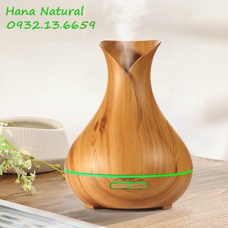 [Tặng Tinh Dầu Nguyên Chất] Máy Khuếch Tán Tinh Dầu Tulip Lớn Có Tích Hợp Remote